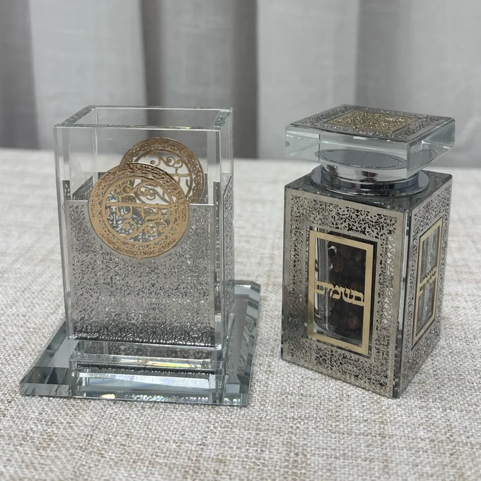 סט הבדלה קריסטל דגם "סילבר"