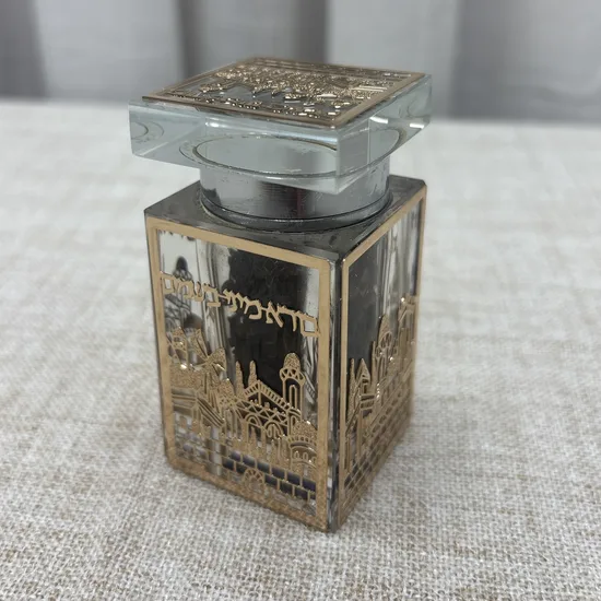 מעמד בשמים להבדלה קריסטל דגם "ירושלים"