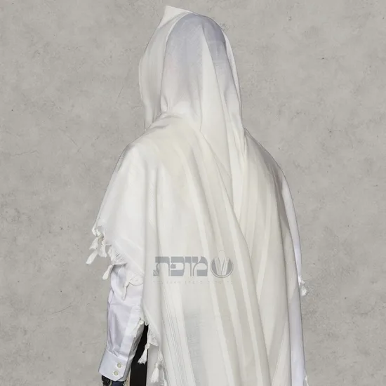 טלית מהודרת בית יוסף לחתן דגם "מודים"