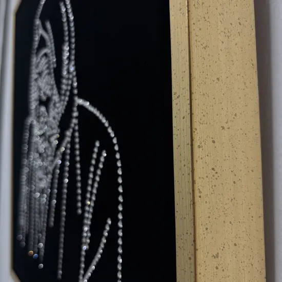 ציור קריסטל סברובסקי SWAROVSKI - בבא סאלי