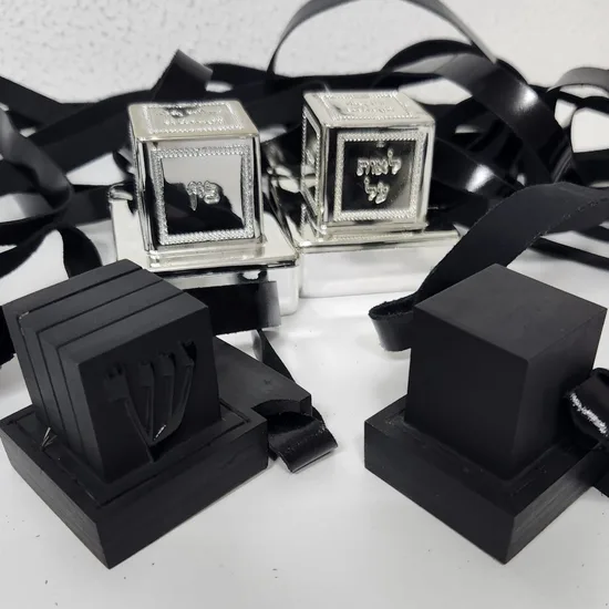 תפילין מהודרות בהמה גסה - עם אישורי כשרות.