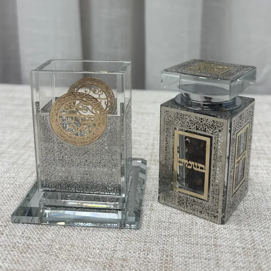 סט הבדלה קריסטל דגם "סילבר"