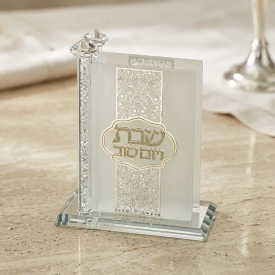 מעמד לגפרורים קריסטל חלבי - שילוב פלקטה